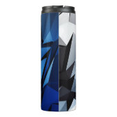 Bouteilles Isothermes Mirage triangulaire bleu (Dos)