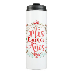 Bouteilles Isothermes Mis Quince Anos Quinceanera 15e anniversaire