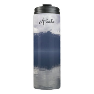 Bouteilles Isothermes Misty Alaskan Sea dans les tons bleu
