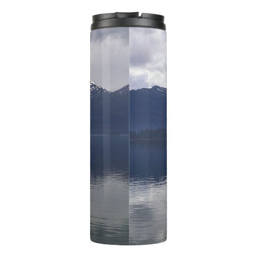 Bouteilles Isothermes Misty Alaskan Sea dans les tons bleu (Dos)