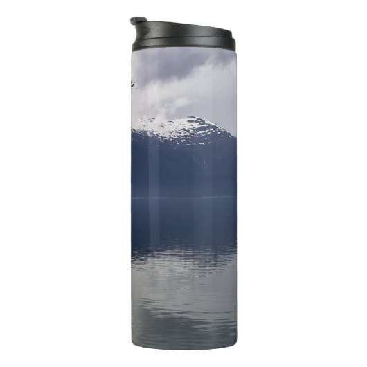 Bouteilles Isothermes Misty Alaskan Sea dans les tons bleu (Tourné sur la droite)