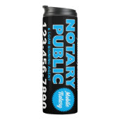 Bouteilles Isothermes Mobile Noir Noir Noir Voyage (Tourné sur la droite)