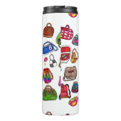 Bouteilles Isothermes Mode Cool amusant Illustré Motif de bourse (Dos)