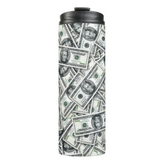 Bouteilles Isothermes Modèle de billet de vingt dollars