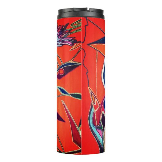 Bouteilles Isothermes Modèle floral (Dos)