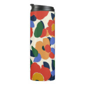 Bouteilles Isothermes Modèle floral Abstrait en gras (Tourné sur la droite)