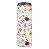 Bouteilles Isothermes Modèle Floral Chic Moderne (Dos)