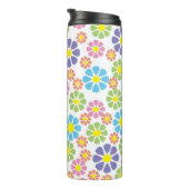 Bouteilles Isothermes Modèle floral coloré (Tourné sur la droite)