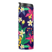 Bouteilles Isothermes Modèle floral exotique coloré-23021 (Tourné sur la droite)