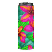 Bouteilles Isothermes Modèle floral Paradis tropical (Dos)