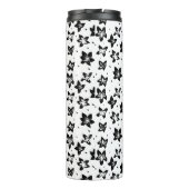 Bouteilles Isothermes Modèle floral reconstruit - Goth chromatique (Dos)