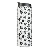 Bouteilles Isothermes Modèle floral reconstruit - Goth chromatique (Tourné sur la droite)