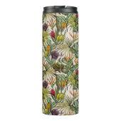 Bouteilles Isothermes Modèle floral tropical (Dos)