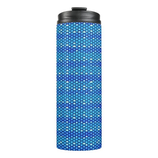 Bouteilles Isothermes Modern abstract digital pattern design 1244 (Devant)