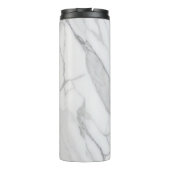 Bouteilles Isothermes Modern Personalized White Marble Pattern (Dos)