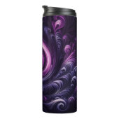Bouteilles Isothermes Moderne Abstrait torride violet foncé (Tourné sur la droite)