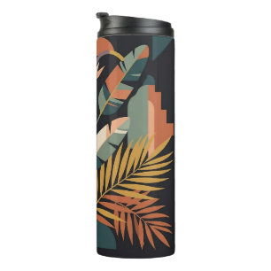 Bouteilles Isothermes Moderne Abstrait Tropical Botanique et Architectur