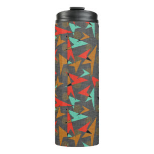 Bouteilles Isothermes Moderne du milieu du siècle   Flèches et pointes a