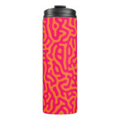 Bouteilles Isothermes Moderne fuchsia orange stylé  (Devant)