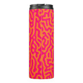 Bouteilles Isothermes Moderne fuchsia orange stylé  (Dos)