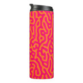 Bouteilles Isothermes Moderne fuchsia orange stylé  (Tourné sur la droite)