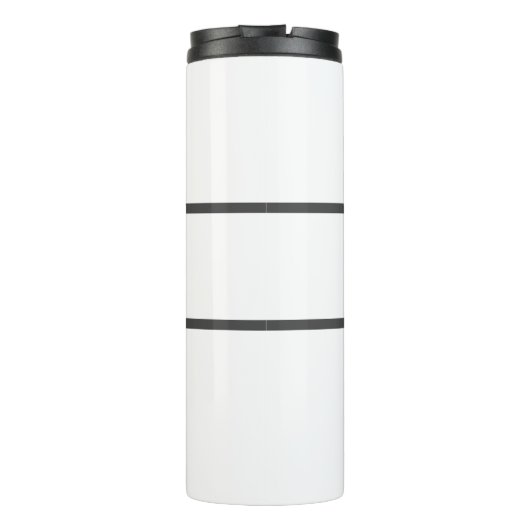 Bouteilles Isothermes Moderne Monogramme Professionnel Plain Simple Mini (Dos)