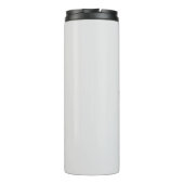 Bouteilles Isothermes Moderne Rose Boho Floral Initiale A (Dos)