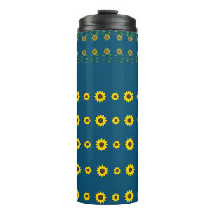 Bouteilles Isothermes Moderne Rustique Chic Motifs de tournesol