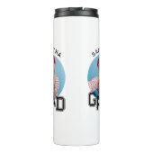 Bouteilles Isothermes Moderne Simple High School - Photo Graduation (Dos)