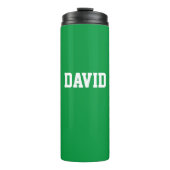 Bouteilles Isothermes Moderne simple personnalisé jardin d'enfants vert (Devant)