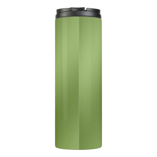 Bouteilles Isothermes Moderne Simply Solid Vert dégradé motif vague (Dos)