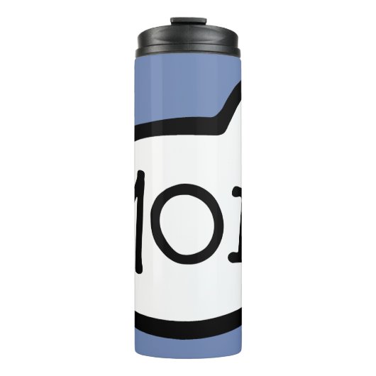 Bouteilles Isothermes MOI ! Salutation finlandaise, Bonjour, bulle vocal (Devant)