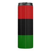 Bouteilles Isothermes Mois de l'histoire noire MONOGRAM Marcus Garvey Ci (Dos)