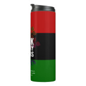 Bouteilles Isothermes Mois de l'histoire noire MONOGRAM Marcus Garvey Ci (Tourné sur la droite)