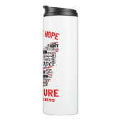 Bouteilles Isothermes Mois de sensibilisation aux accidents vasculaires (Tourné sur la droite)