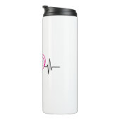 Bouteilles Isothermes Mom Life Heartbeat Artwork (Tourné sur la droite)