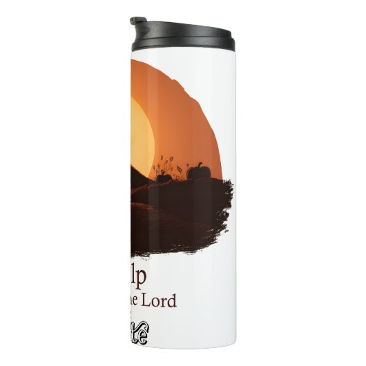 Bouteilles Isothermes Mon Aide Provient Du Seigneur (Tourné sur la droite)