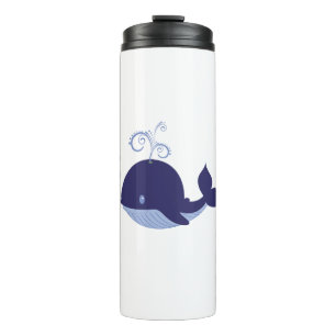Bouteilles Isothermes Mon bébé Baleine Bleue