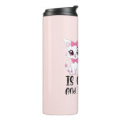 Bouteilles Isothermes Mon chat appelle et je dois y aller (Tourné sur la gauche)