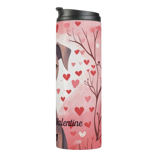 Bouteilles Isothermes Mon Chien Azawakh Est Mon Nom Personnalisé Valenti (Tourné sur la droite)