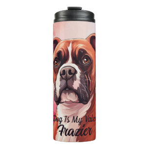 Bouteilles Isothermes Mon Chien De Boxer Est Mon Nom Personnalisé Valent