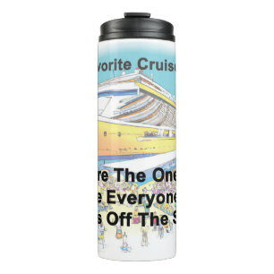 Bouteilles Isothermes Mon gobelet thermique des ports de croisière préfé