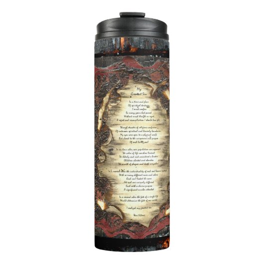 Bouteilles Isothermes Mon grand péché (Devant)