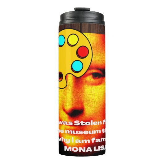 Bouteilles Isothermes mona lisa painting (Devant)