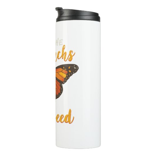 Bouteilles Isothermes Monarch Butterfly. Save the Monarchs (Tourné sur la droite)