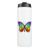 Bouteilles Isothermes Monarque papillon arc-en-ciel (Devant)