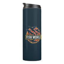 Monde des poissons Parodie de poisson volant rétro
