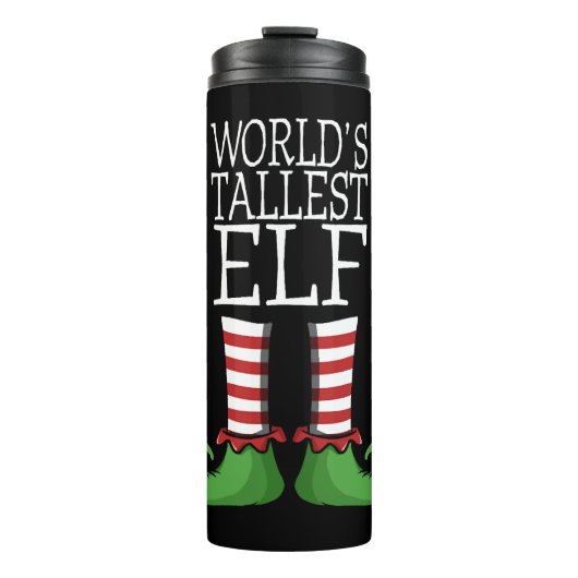Bouteilles Isothermes Monde le plus haut Elf Noël Costume Design (Devant)