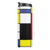 Bouteilles Isothermes Mondrian (Tourné sur la droite)