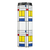 Bouteilles Isothermes Mondrian II Minimum De Stijl Modern Art Design (Dos)